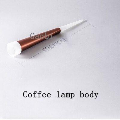 Shop 0 Coffee lamp body / 9 Cone tube / Natural light Sierre Lighting Mademoiselle Home Decor