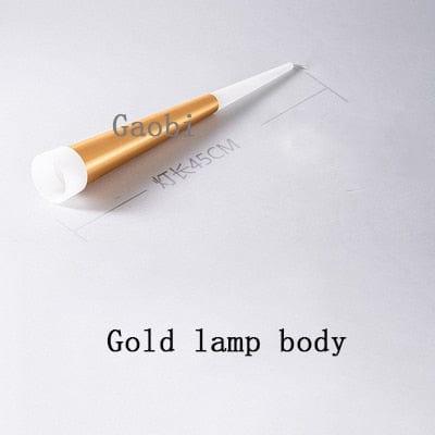 Shop 0 Gold lamp body / 9 Cone tube / Natural light Sierre Lighting Mademoiselle Home Decor