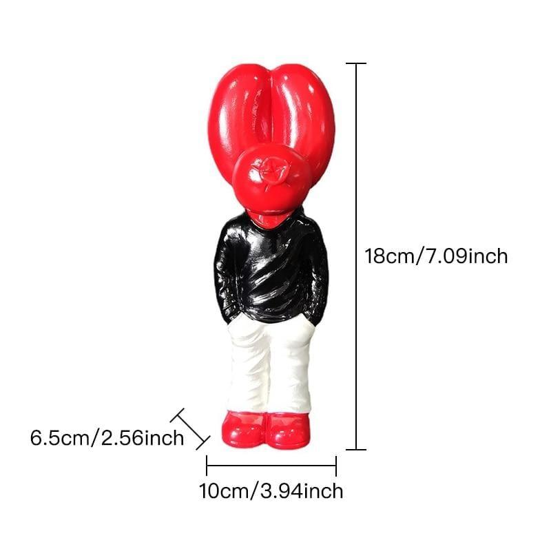 Shop 0 Nordic Balloon Dog Statue Jeff Junior STREET ART Sculpture Home Decoration Animal Doll Sculpture Craft Living Room Ornament Mademoiselle Home Decor