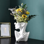 Shop 200001438 White Soho Vase Mademoiselle Home Decor