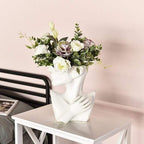 Shop 200001438 White Soho Vase Mademoiselle Home Decor