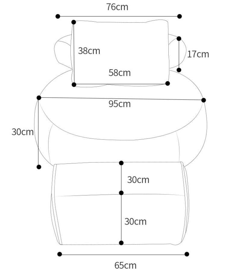 Shop 0 Nordic small room single sofa living room bedroom balcony casual lazy tatami designer pie sofa chair  chesterfield sofa Mademoiselle Home Decor