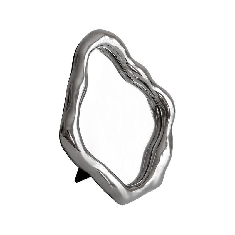 Shop 0 A Creative Personality Makeup Mirror Nordic Simple Home Decoration Wall Hanging Mirror High-grade Decoration Mademoiselle Home Decor