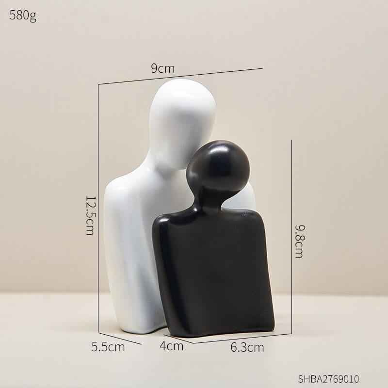 Shop 0 G Nordic Sculpture Room Decor Bedroom Office Table Accessories Family Statue Christmas Ornaments Home Decoration Resin Figurines Mademoiselle Home Decor