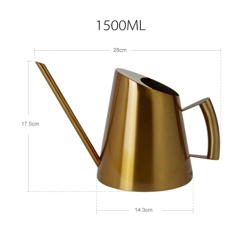 Shop 0 Gold 1500ML Sprout Watering Can Mademoiselle Home Decor