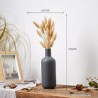 Shop 200001438 Set 2 Stone Cuba Vases Set (Available with pre made artificial bouquets) Mademoiselle Home Decor