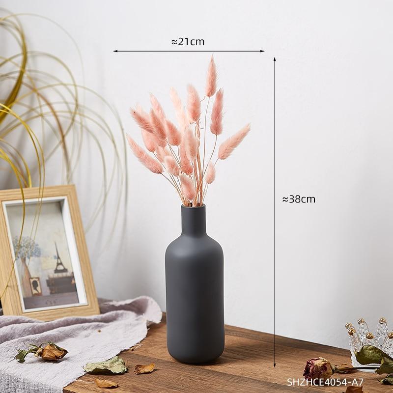 Shop 200001438 Set 3 Stone Cuba Vases Set (Available with pre made artificial bouquets) Mademoiselle Home Decor