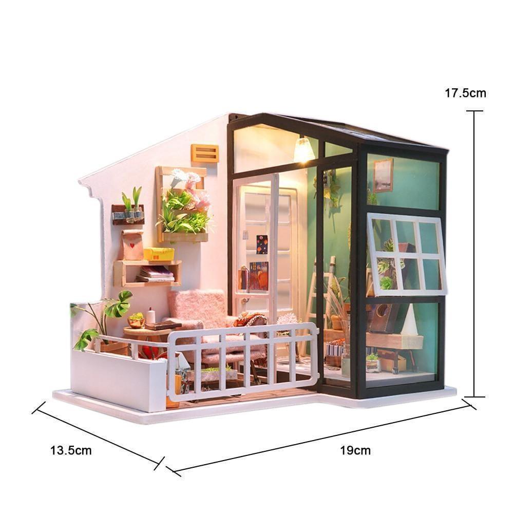 Shop Suzy DIY Miniature Dollhouse Kit Mademoiselle Home Decor