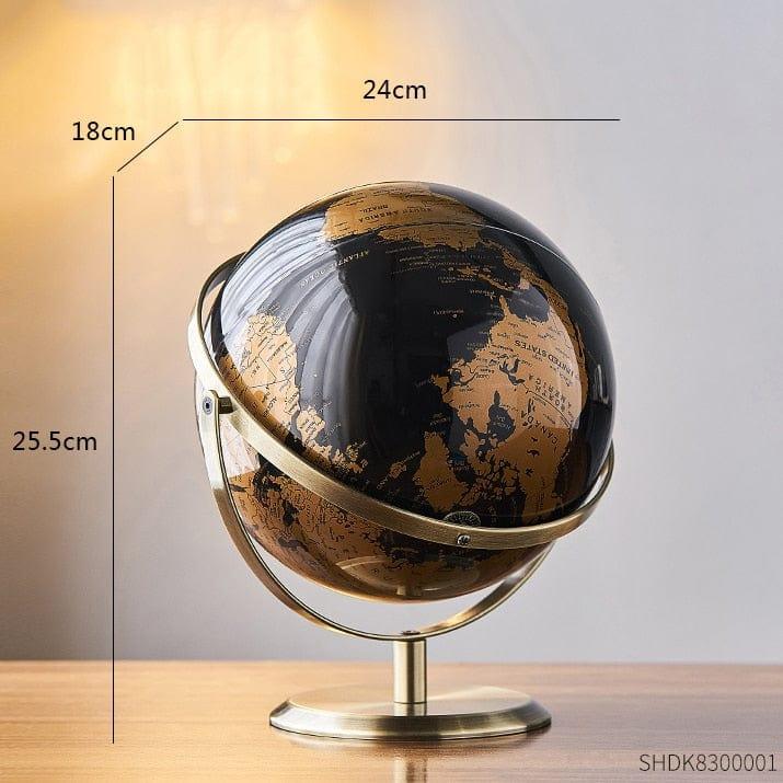 Shop 0 height 25.5cm Home World Map Office Desk Christmas Decoration Accessories Christmas Decor Gift World Ball Small Earth Earth Ornaments Student Mademoiselle Home Decor