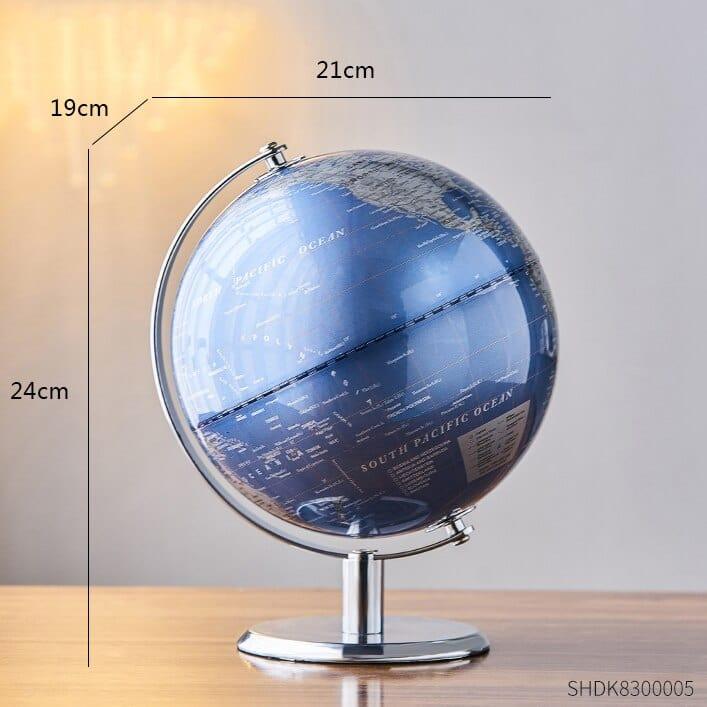Shop 0 height 25.5cm 2 Home World Map Office Desk Christmas Decoration Accessories Christmas Decor Gift World Ball Small Earth Earth Ornaments Student Mademoiselle Home Decor