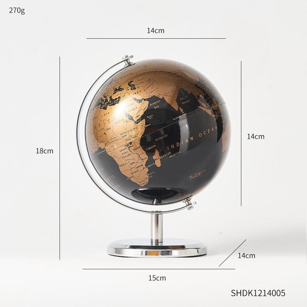 Shop 0 height 18cm 3 Home World Map Office Desk Christmas Decoration Accessories Christmas Decor Gift World Ball Small Earth Earth Ornaments Student Mademoiselle Home Decor