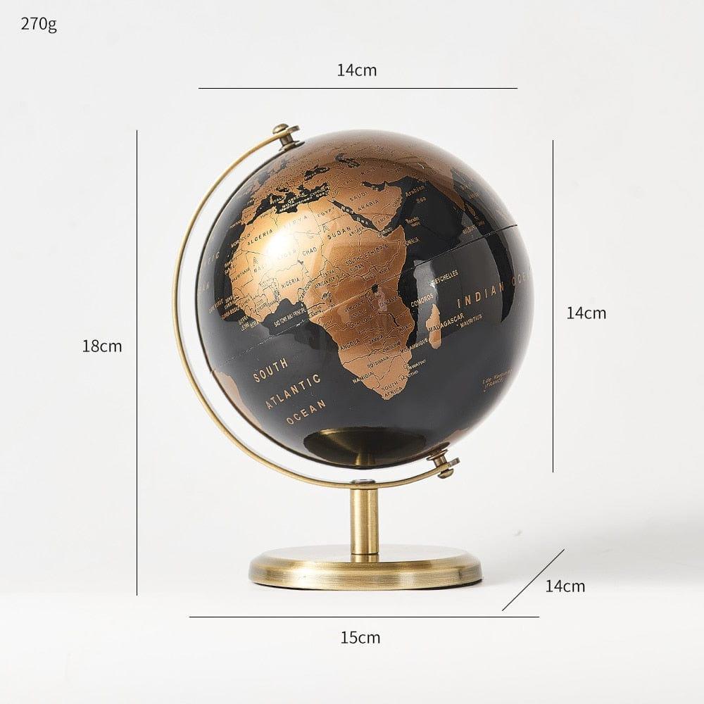 Shop 0 height 18cm 1 Home World Map Office Desk Christmas Decoration Accessories Christmas Decor Gift World Ball Small Earth Earth Ornaments Student Mademoiselle Home Decor