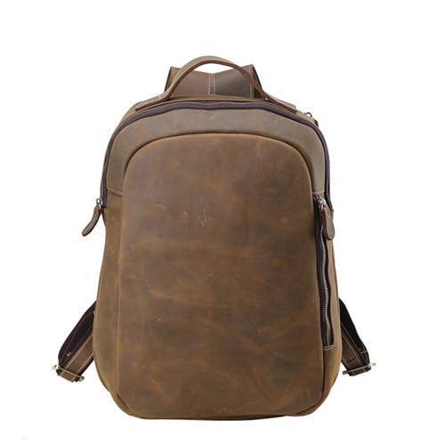 Shop Brown The Voyager Vintage Backpack Mademoiselle Home Decor