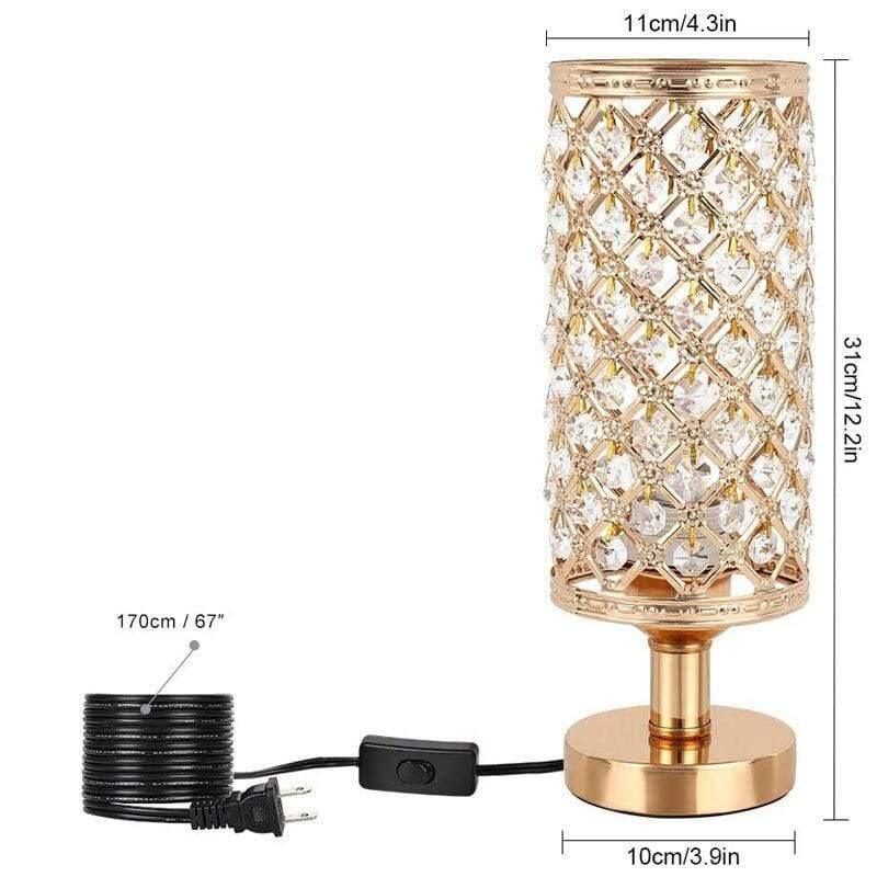 Shop 0 Gold / US Plug 110V Thea Lamp Mademoiselle Home Decor