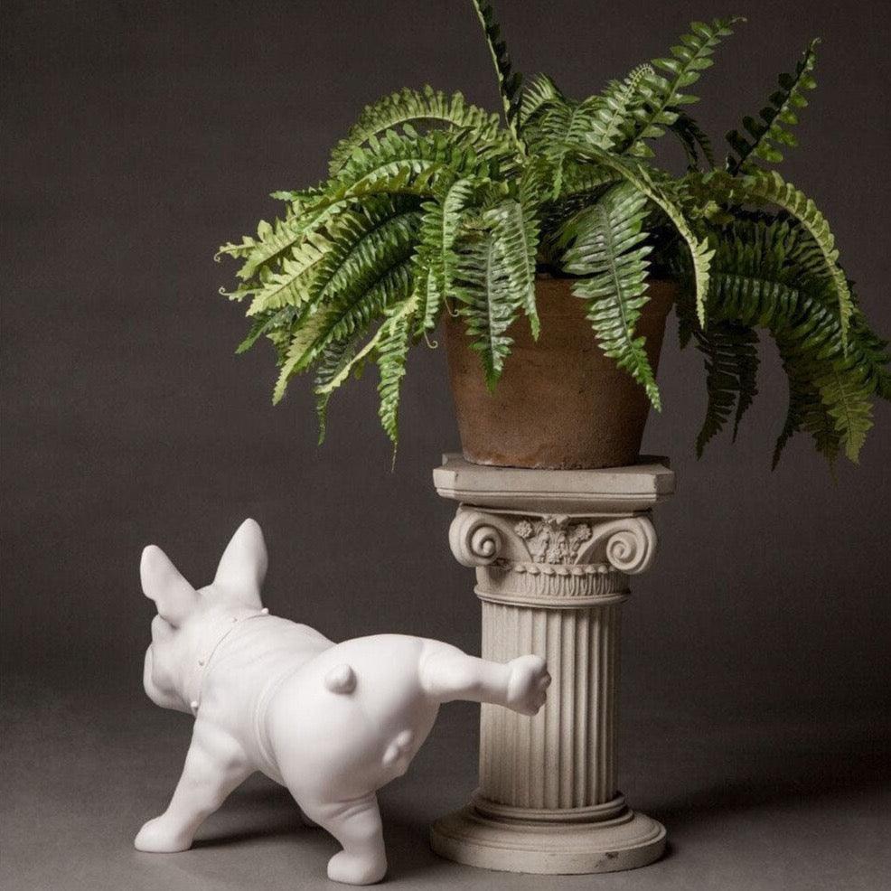 Shop 0 Creative Nordic Resin French Bulldog Simulated animal Decorative ornaments Modern home Decorative crafts christmas figurines Mademoiselle Home Decor