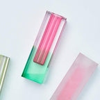Shop 0 Floriddle Modern Rainbow Pillar Bud Vase Tabletop Glass Vases Luxury Decorative Acrylic Crystal Nordic Room Decoration Home Mademoiselle Home Decor