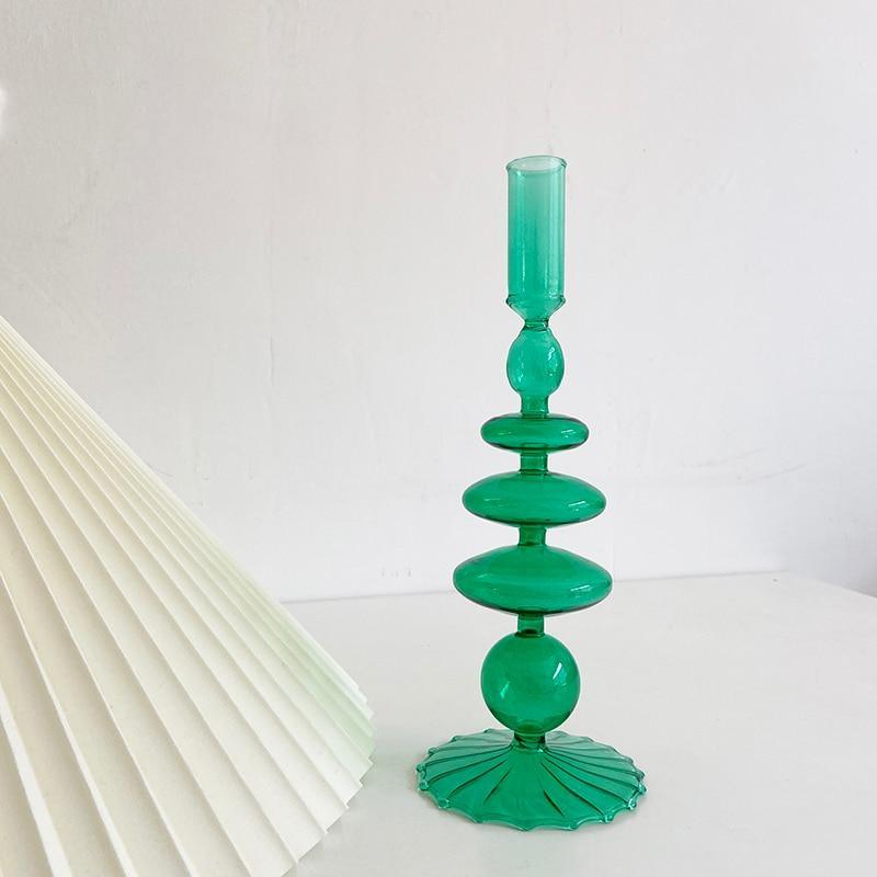 Shop 0 Vintage Green Tokoriki Candle Holder Mademoiselle Home Decor