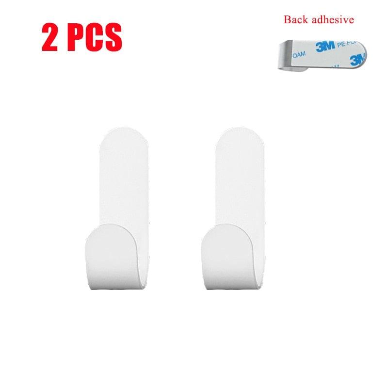 Shop 0 White - 2 PCS Tomo Wall Hook Mademoiselle Home Decor