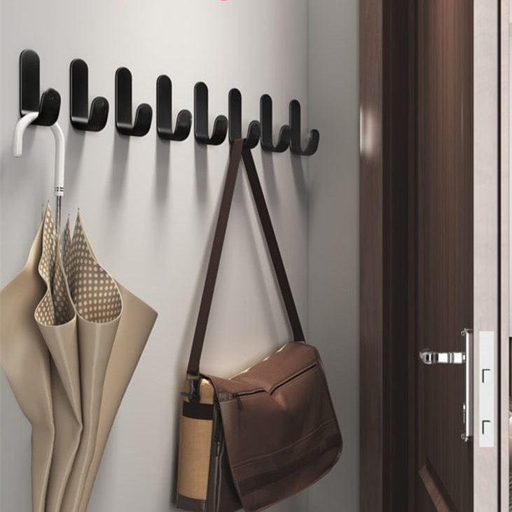 Shop 0 Multi-purpose Wall Organizer Hook Behind-door Key Cloth Hanger Hook Bathroom Robe Towel Holder Rack Kitchen Hardware Shelf Hook Mademoiselle Home Decor