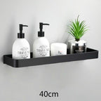 Shop 0 40cm Black Tusaud Bathroom Storage Shelf Mademoiselle Home Decor