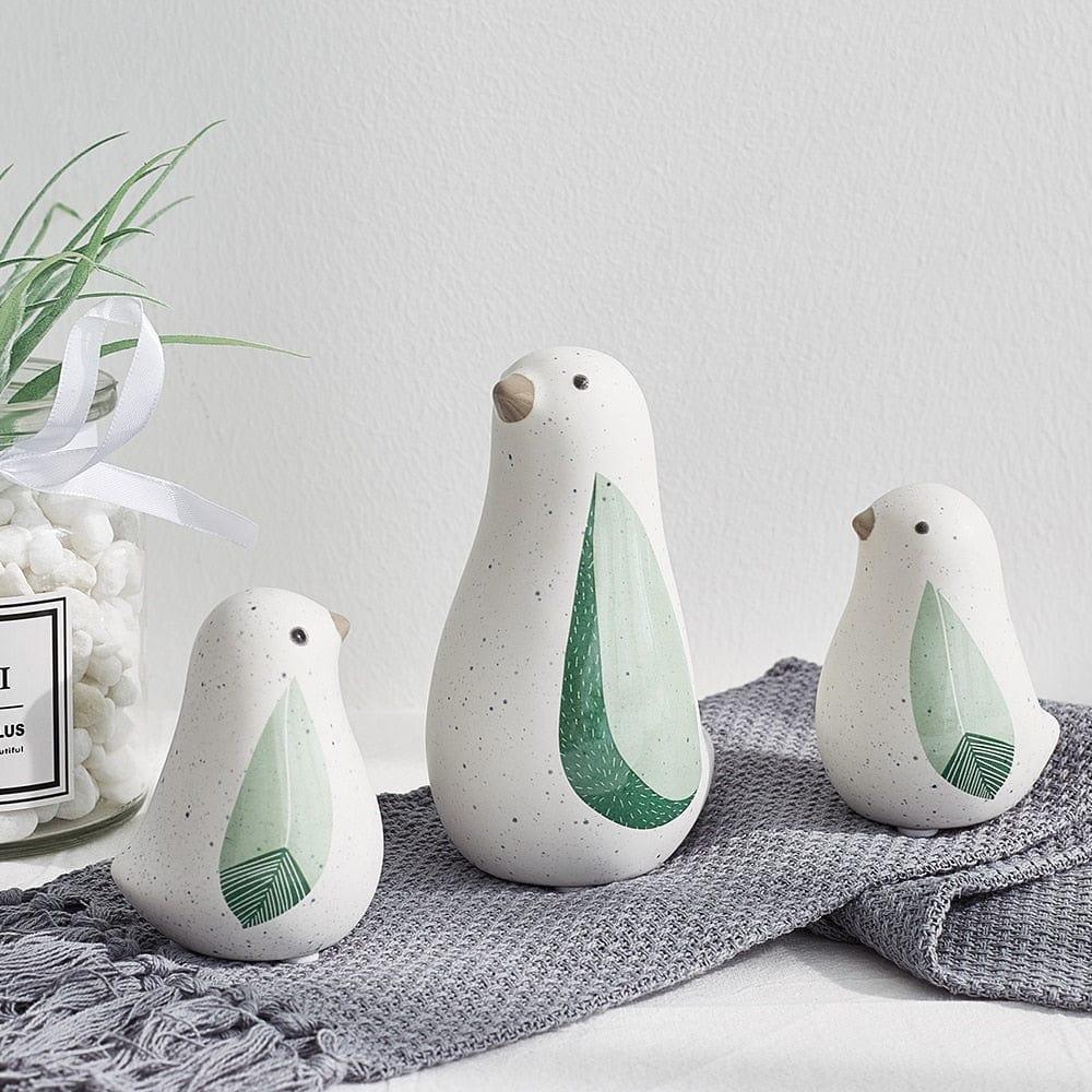 Shop 0 Modern Minimalist Ceramic Bird Statue Decoration Home Decor Figurines for Interior Home Decoration Accessories Kawaii Accessorie Mademoiselle Home Decor