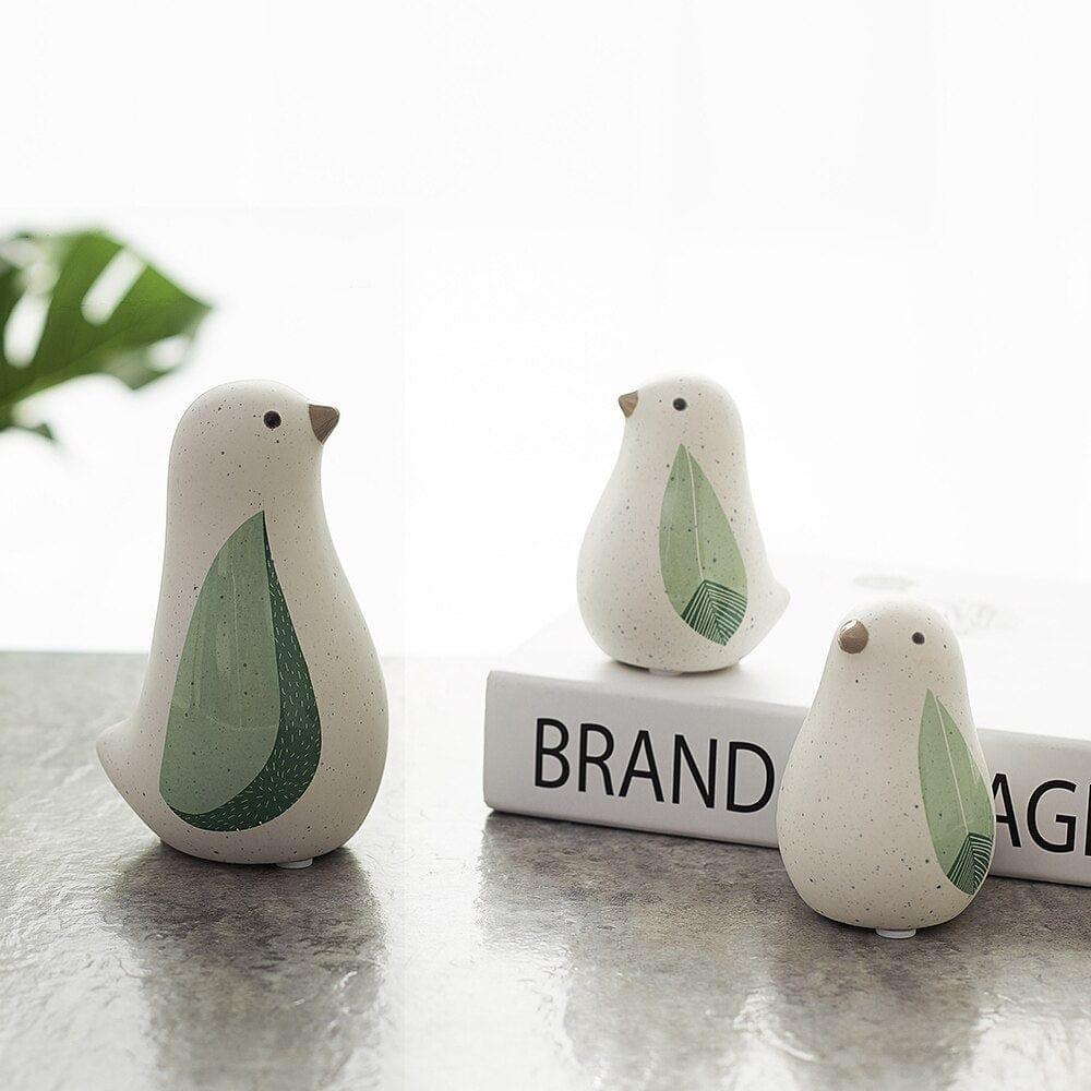 Shop 0 Modern Minimalist Ceramic Bird Statue Decoration Home Decor Figurines for Interior Home Decoration Accessories Kawaii Accessorie Mademoiselle Home Decor