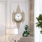 Shop 0 Silent Wall Clock Modern Design Living Room Iron Silent Movement Wall Clock Large Nordic Simple Reloj De Pared Home Decoration Mademoiselle Home Decor