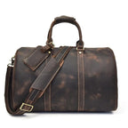 Shop Dark Brown Venice Duffel Bag Mademoiselle Home Decor