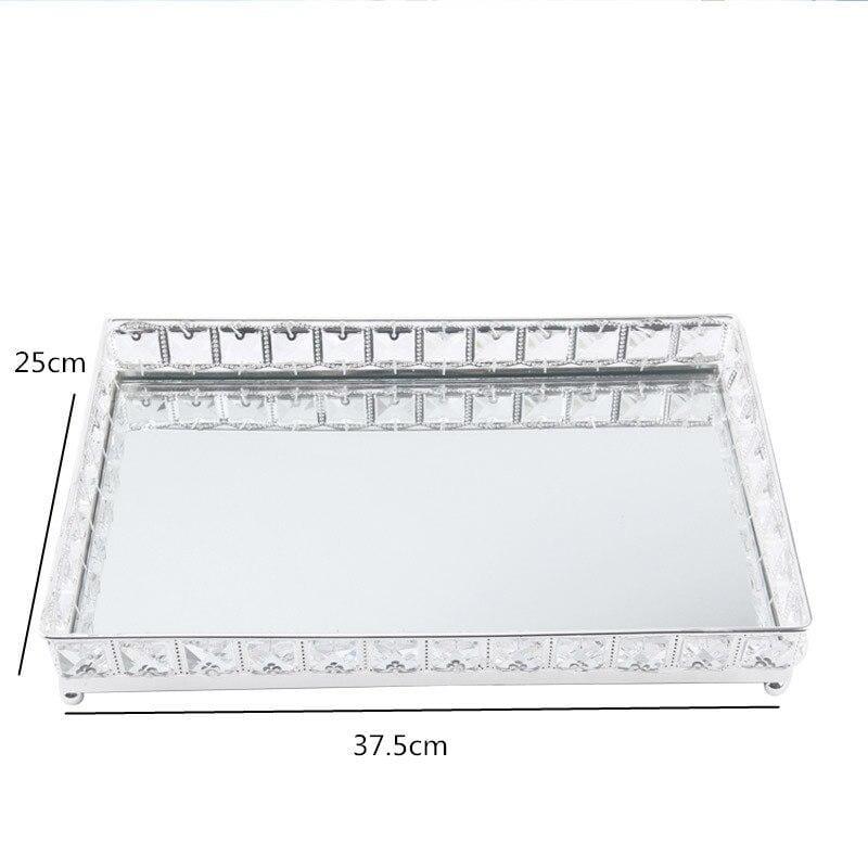 Shop 0 silverL Venice Organiser Tray Mademoiselle Home Decor