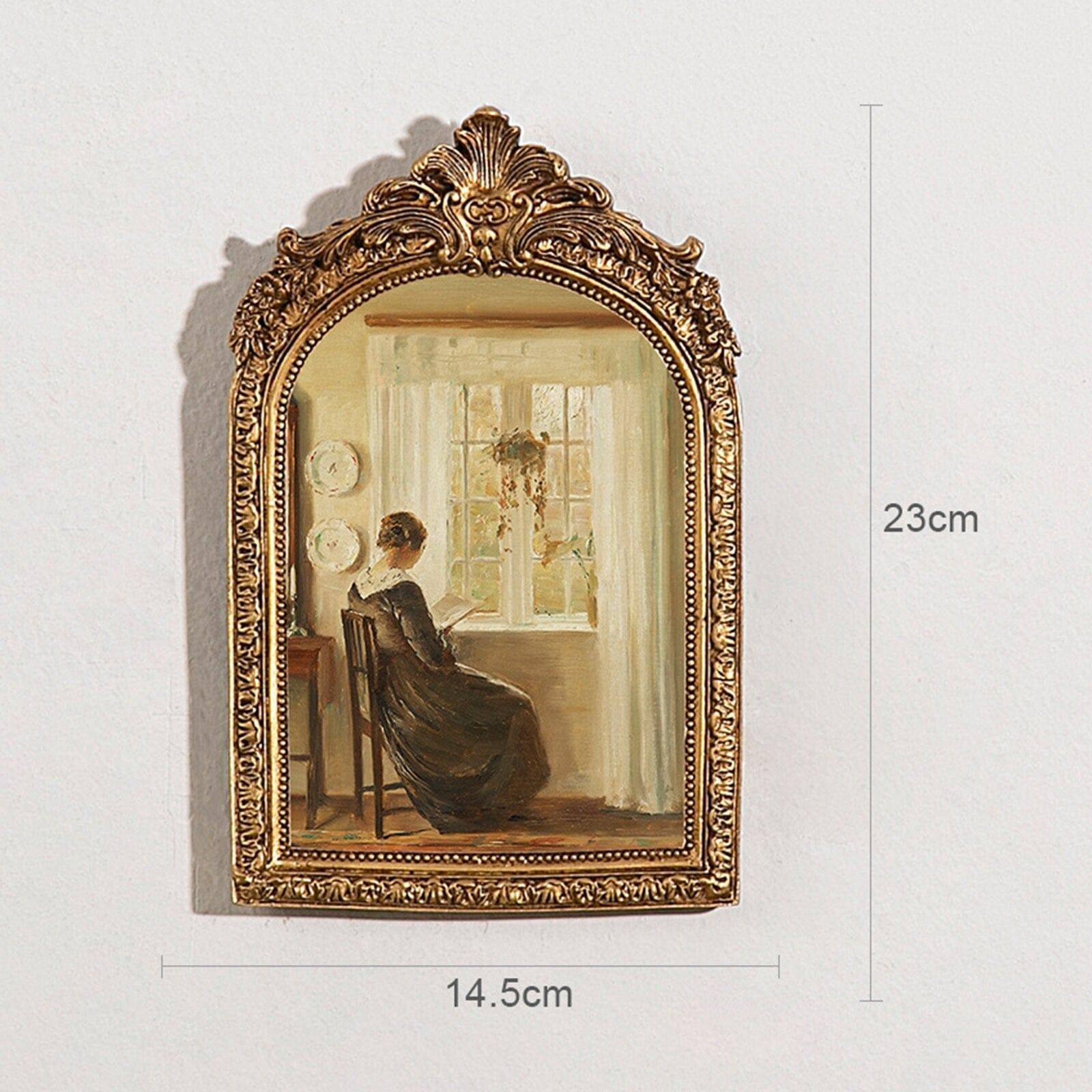 Shop 0 14.5cmx23cm European Style Photo Frame Embossed Floral Tabletop Hanging Picture Holder Mademoiselle Home Decor