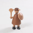 Shop 0 small B / China Original Wood Carving Vikings Home Decoration as for Creative Christmas Birthday Gift to Decor Interior Living Room  Figurines Mademoiselle Home Decor