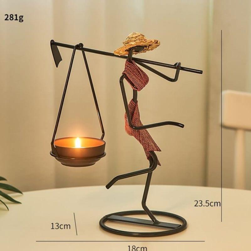 Shop 0 C-height 23.5cm Vittoria Candle Holder Mademoiselle Home Decor