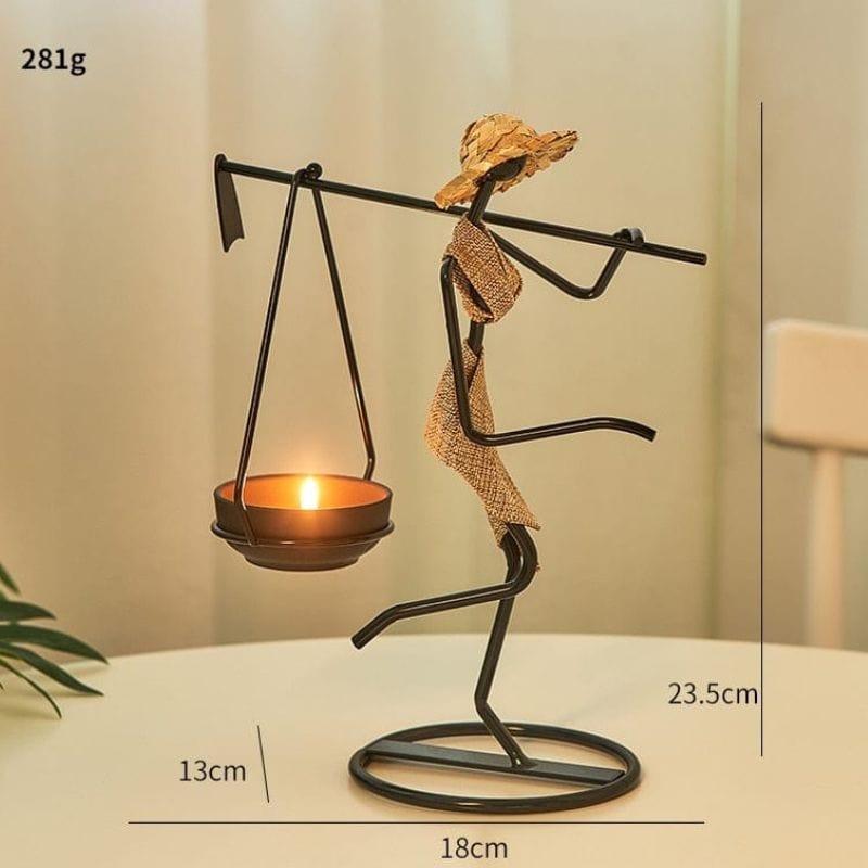 Shop 0 D-height 23.5cm Vittoria Candle Holder Mademoiselle Home Decor