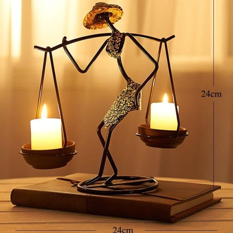 Shop 0 E-height 24cm Vittoria Candle Holder Mademoiselle Home Decor