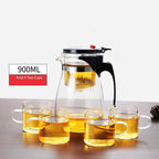 Shop 0 900ML And 4 Tea Cups Viva Heat Resistant Tea Infuser Mademoiselle Home Decor