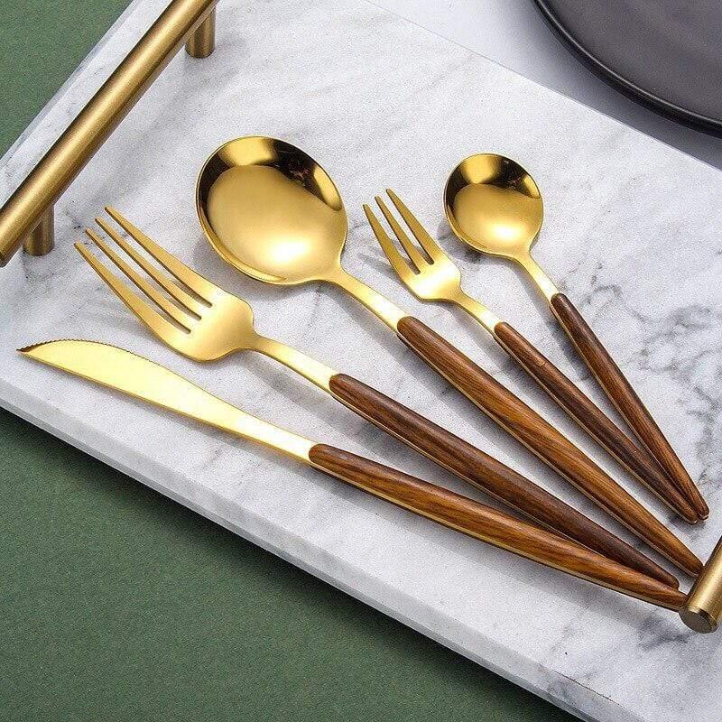 Shop 100003310 30pcs Golden Vough Cutlery Set Mademoiselle Home Decor