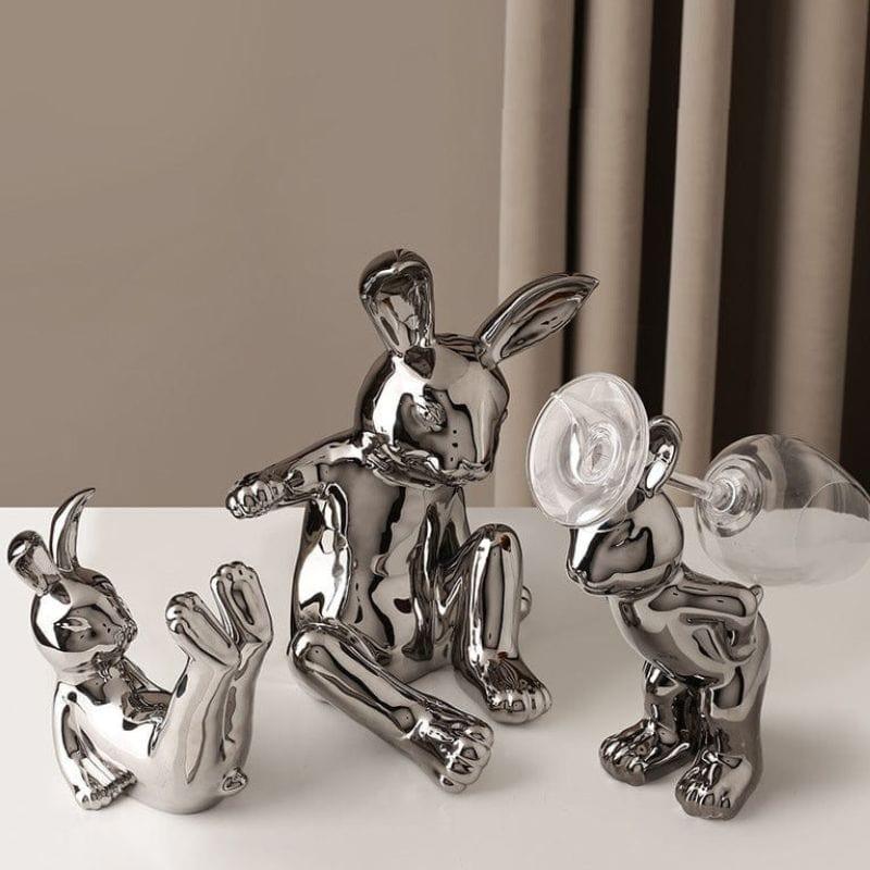 Shop 0 Yunque Rabbit Wine Holder & Decor Mademoiselle Home Decor