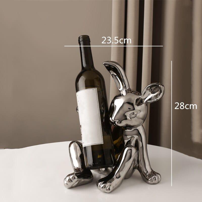 Shop 0 28x23.5cm Yunque Rabbit Wine Holder & Decor Mademoiselle Home Decor