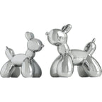 Shop 0 Set of 2pcs Sliver Zada Decor Mademoiselle Home Decor