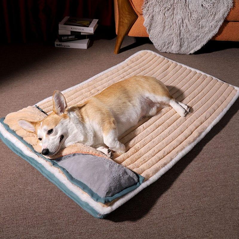 Shop 0 As Picture 1 / S 45x35x4.5cm HOOPET VIP Dropshipping Dog Mat Comfortable Pad for Small Medium Large Dogs Cats Pet Bed S-2XL Large Dog Sleeping Bed Supplies Mademoiselle Home Decor