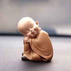Shop 0 1034-15B Small Monk Figurines Religion Resin Crafts Desk Miniatures Decoration Ornaments Accessories Home Decor Monk Home Decoration Mademoiselle Home Decor
