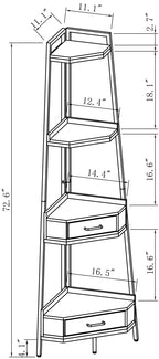 Dakota Corner Shelf